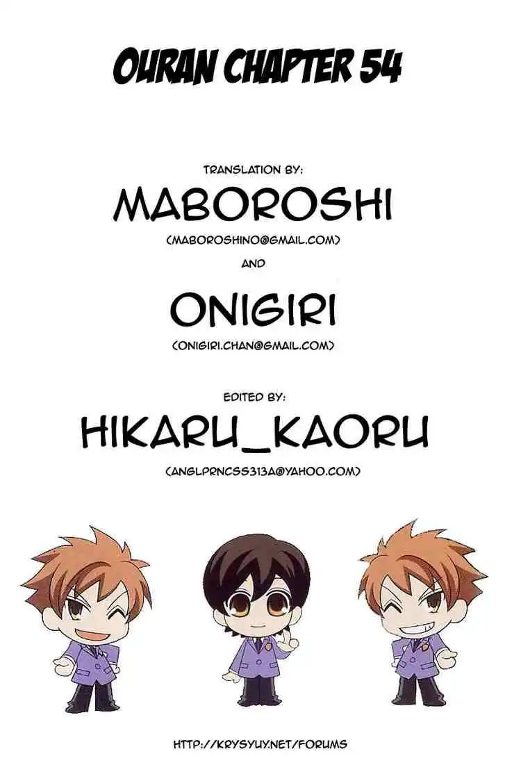 Ouran High School Host Club Chapter 54 32